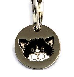 Ruby the Kiten Coin Keyring smaller